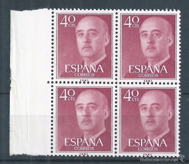 Sellos: R7/ GENERALISIMO FRANCO DE 40 CTS. NUEVOS** - Foto 1