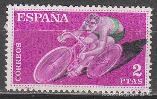 Sellos: Edifil n&ordm; 1312, ciclismo, nuevo *** - Foto 1