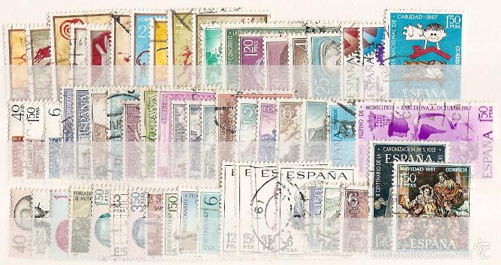 Sellos: 1967-A&Ntilde;O COMPLETO-USADO-sin trajes como es usual. - Foto 1