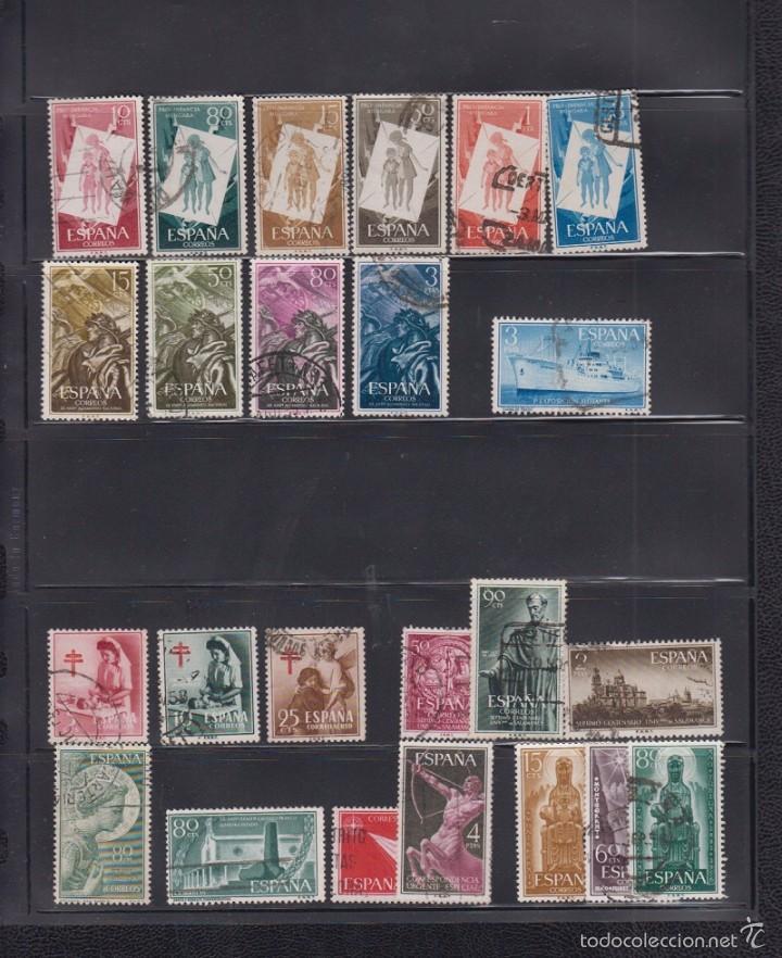Sellos: LOTE DE SERIES COMPLETA USADAS Y ALGUN SOBRE - Foto 1