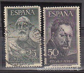 Sellos: o 1124/5 LEGAZPI y SOROLLA 1953 - Foto 1