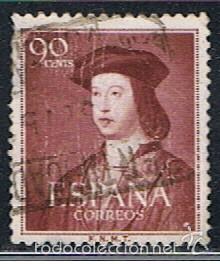 Sellos: ESPA&Ntilde;A // EDIFIL 1108 // 1952 ... USADO - Foto 1