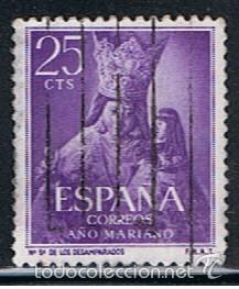 Sellos: ESPA&Ntilde;A // EDIFIL 1134 // 1954 ... USADO - Foto 1