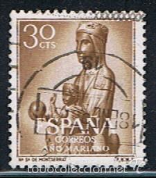 Sellos: ESPA&Ntilde;A // EDIFIL 1135 // 1954 ... USADO - Foto 1