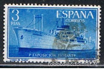 Sellos: ESPA&Ntilde;A // EDIFIL 1191 // 1956 ... USADO - Foto 1
