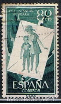 Sellos: ESPA&Ntilde;A // EDIFIL 1203 // 1956 ... USADO - Foto 1