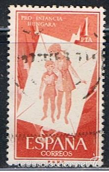 Sellos: ESPA&Ntilde;A // EDIFIL 1204 // 1956 ... USADO - Foto 1
