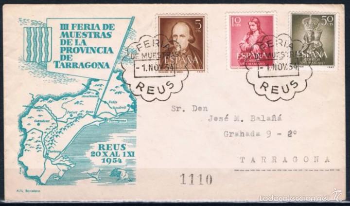 Sellos: 1954.- REUS (TARRAGONA) - Foto 1