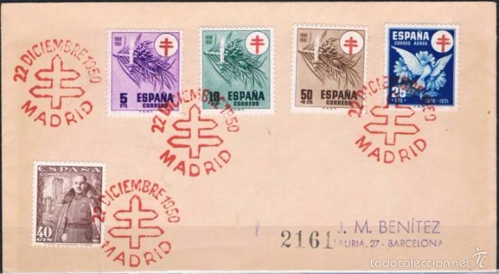Sellos: 1950.-  MADRID A BARCELONA - Foto 1