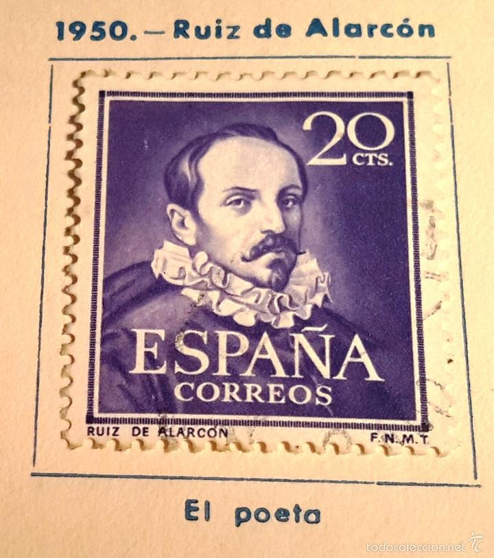 Sellos: SELLO RUIZ DE ALARCON 1950 - Foto 1