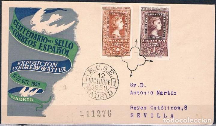 Sellos: 1950.-  MADRID A SEVILLA - Foto 1