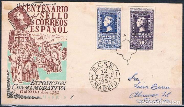 Sellos: 1950.-  MADRID A SEVILLA - Foto 1
