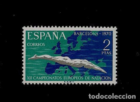 Selos: II CENTENARIO - XII CAMPEONATOS EUROPEOS DE NATACION SALTOS Y WATERPOLO - EDIFIL N&ordm; 1989 - 1970