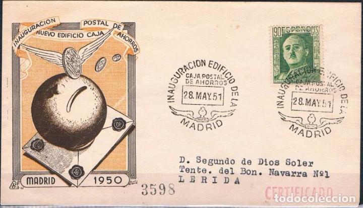 Sellos: 1950.-  MADRID A L&Eacute;RIDA - Foto 1