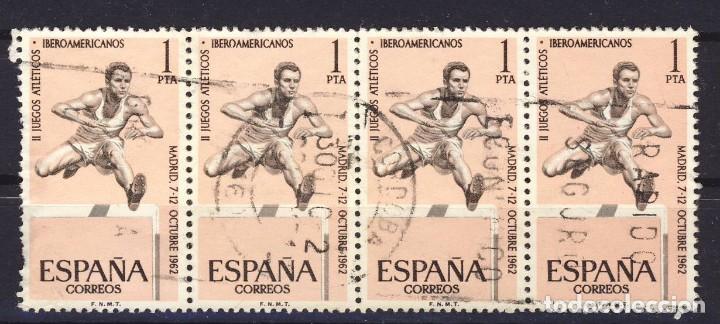 Sellos: 1962.- JUEGOS ATL&Eacute;TICOS IBEROAMERICANOS.- ED. 1452.-(4)