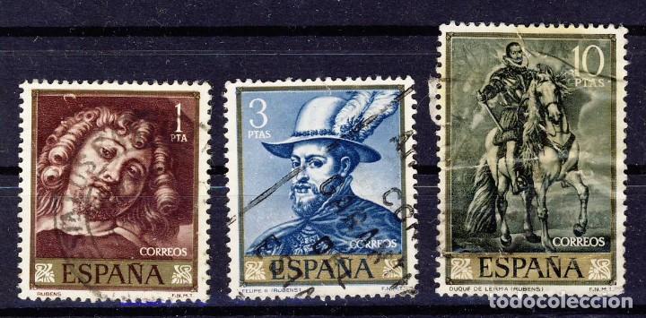 Sellos: 1962.- PEDRO PABLO RUBENS.-ED. 1435-37.-