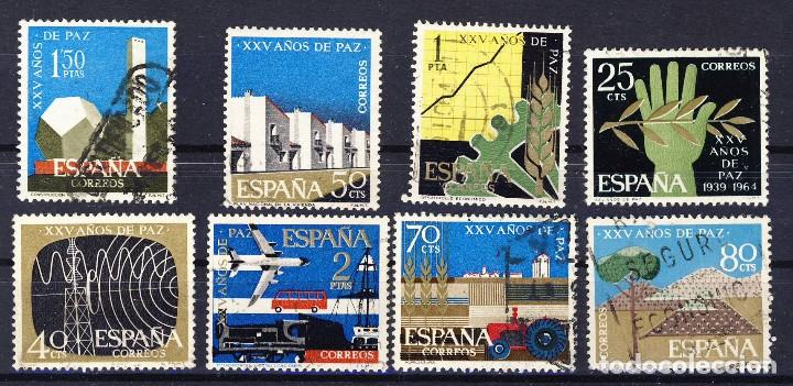 Selos: 1964.- XXV A&Ntilde;OS DE PAZ ESPA&Ntilde;OLA.-SERIE CORTA..- (1)