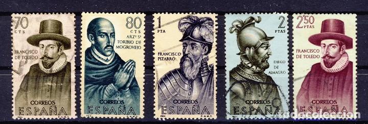 Selos: 1964.- FORJADORES DE AM&Eacute;RICA.- SERIE CORTA.-(2)