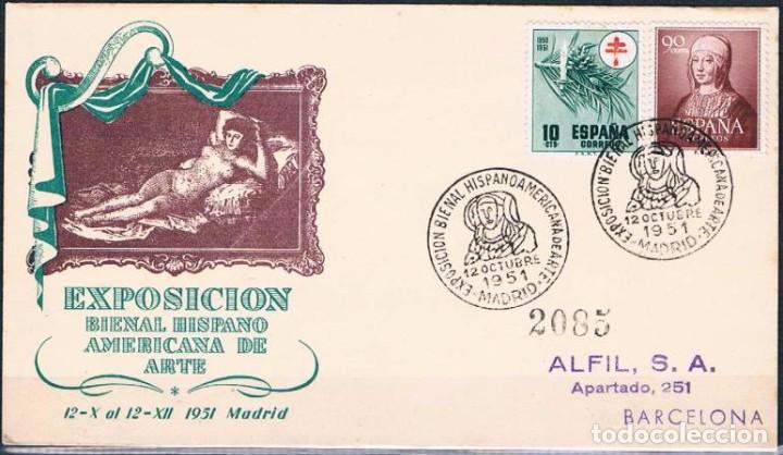 Sellos: 1951.- MADRID A BARCELONA - Foto 1