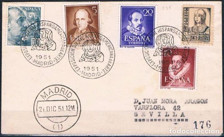 Sellos: 1951.-  MADRID A SEVILLA - Foto 1