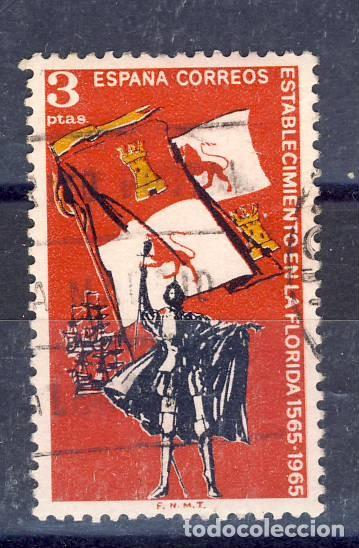 Sellos: 1965.- IV CENTENARIO DE LA FUNDACI&Oacute;N DE SAN AGUST&Iacute;N.-FLORIDA.- ED. 1674.- (1)