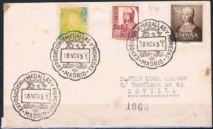 Sellos: 1951.-  MADRID A SEVILLA - Foto 1