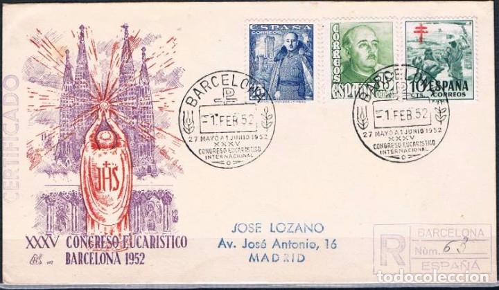 Sellos: 1951.-  BARCELONA A MADRID - Foto 1