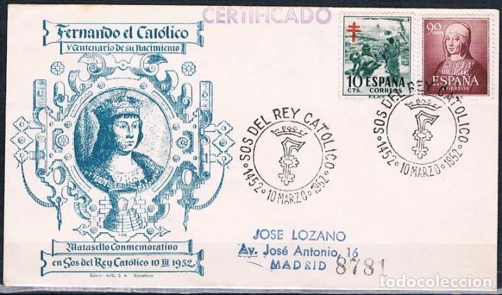 Sellos: 1952.-  BARCELONA A MADRID - Foto 1