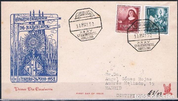 Sellos: 1952.- BARCELONA A MADRID - Foto 1