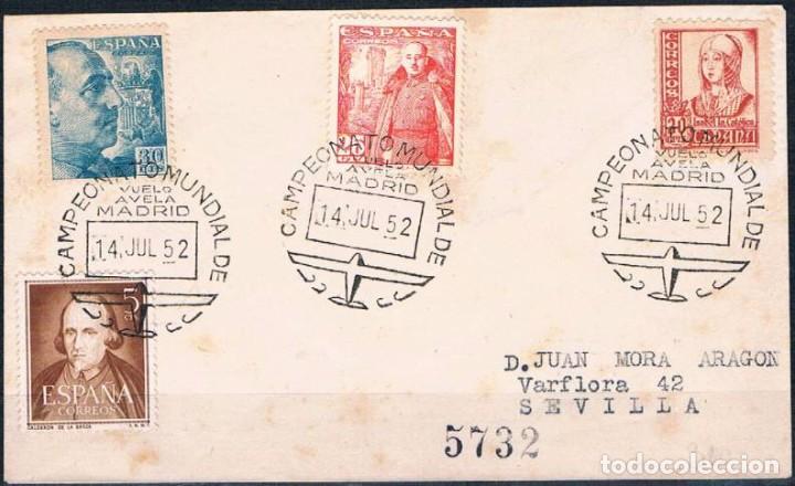 Sellos: 1952.-  MADRID A SEVILLA - Foto 1