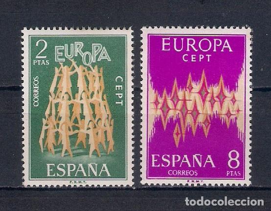 Sellos: europa (alegor&iacute;a) . espa&ntilde;a . emit. el 2.-5-72 - Foto 1