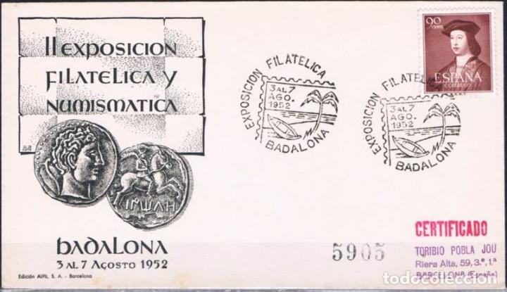 Sellos: 1952.-  BADALONA (BARCELONA) - Foto 1