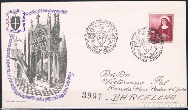 Sellos: 1952.-  TARRAGONA A BARCELONA - Foto 1