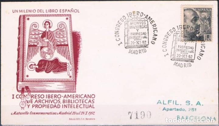 Sellos: 1952.-  MADRID A BARCELONA - Foto 1