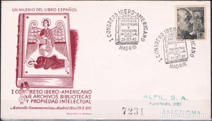 Sellos: 1952.-  MADRID A BARCELONA - Foto 1