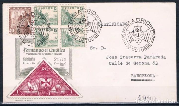 Sellos: 1952.- MADRID A BARCELONA - Foto 1