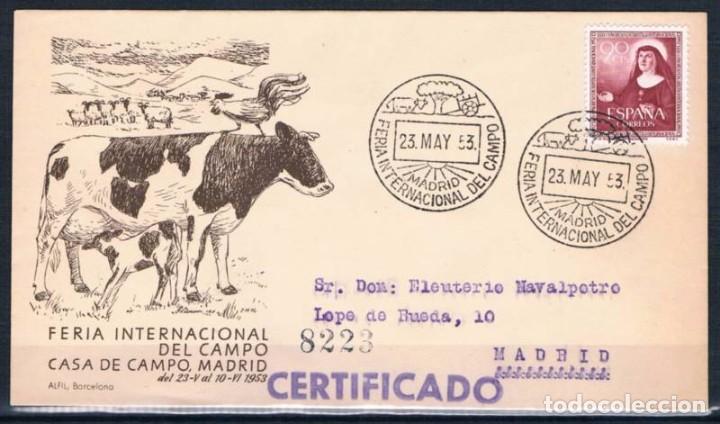Sellos: 1953.-  MADRID INTERIOR - Foto 1