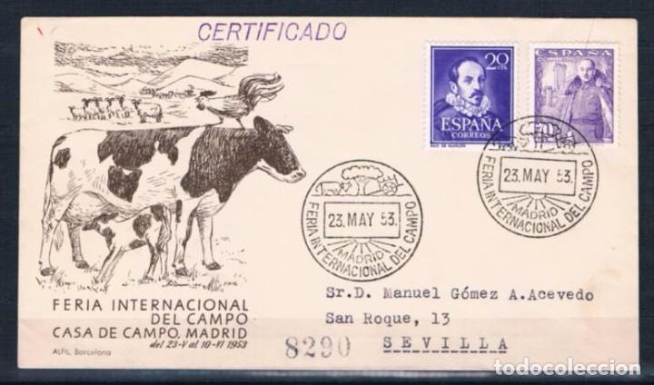 Sellos: 1953.-  MADRID A SEVILLA - Foto 1