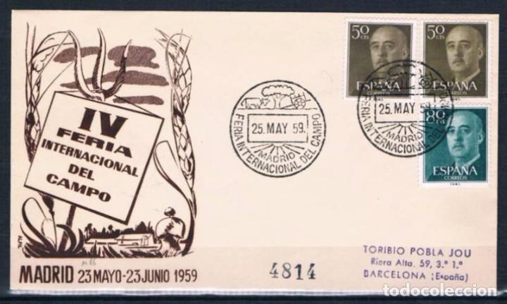 Sellos: 1959.-  MADRID A BARCELONA - Foto 1