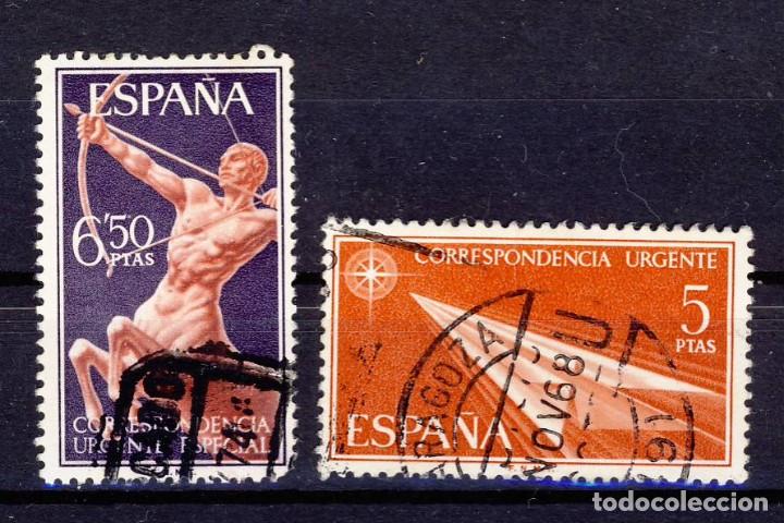 Selos: 1966.- CORREO URGENTE.- ALEGOR&Iacute;AS.- ED.1765-66.- (1)