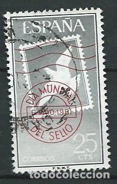 Sellos: Espa&ntilde;a,1961,dia del sello,usado - Foto 1