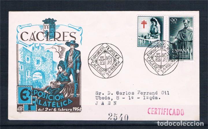Sellos: 1954.- C&Aacute;CERES A JA&Eacute;N - Foto 1