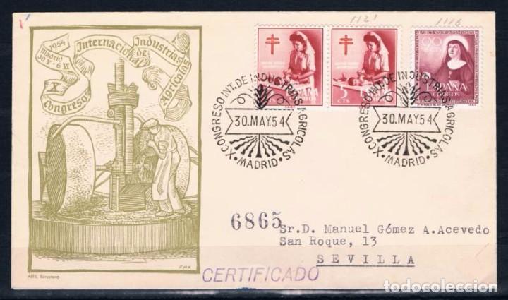 Sellos: 1954.- MADRID A SEVILLA - Foto 1