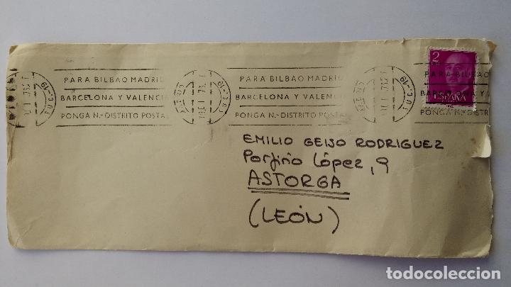 Sellos: Carta de madrid 1973 - Foto 1