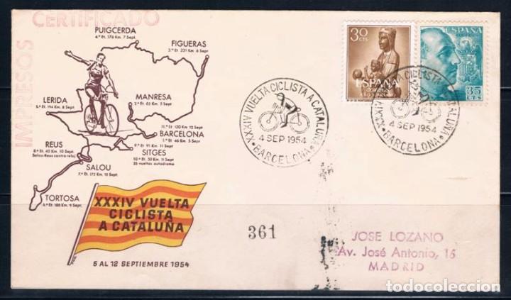 Sellos: 1954.- BARCELONA A MADRID - Foto 1