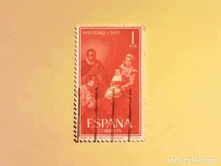Sellos: ESPA&Ntilde;A 1960 - NAVIDAD - EDIFIL 1325. - Foto 1