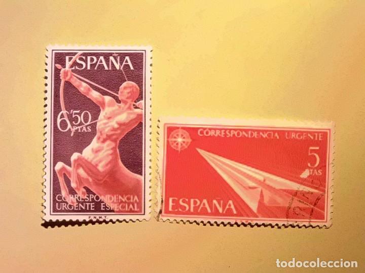 Stamps: 1966 - ALEGORIAS - EDIFIL 1765 Y 1766