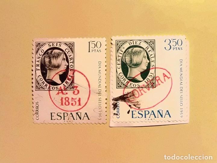 Stamps: 1969 - DIA MUNDIAL DEL SELLO - EDIFIL 1922 Y 1923