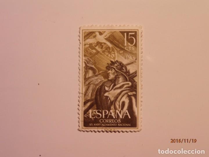 Stamps: 1956 - XX ANIVERSARIO DEL ALZAMIENTO NACIONAL - EDIFIL 1187