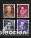 Sellos: personajes.literatos. de espa&ntilde;a. - Foto 1